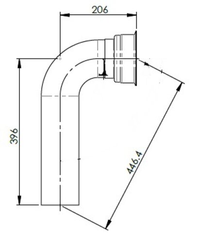 Exhaust Pipe for Freightliner