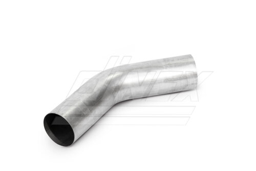 45° Exhaust Bend, OD=110 / L=260, ALU