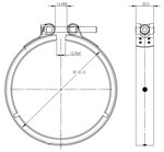 Exhaust Clamp, VeeFit for Volvo