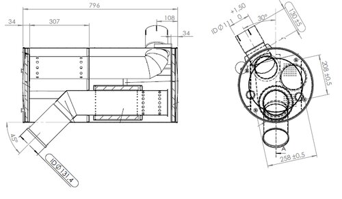 Silencer for Iveco