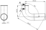 Exhaust Pipe for Freightliner/Western Star