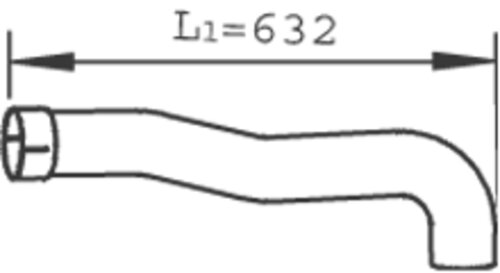 TUBE AVANT-MAN-81.15204.0540