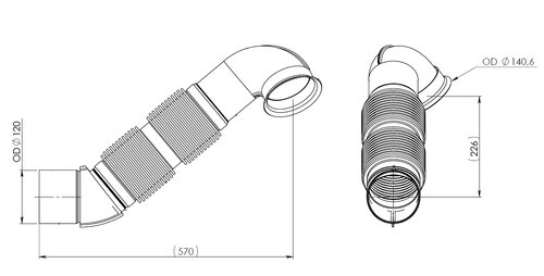 TUBE AVANT-MERCEDES-NEOPLAN-930.490.3819