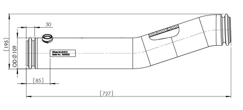 Pipe for DAF