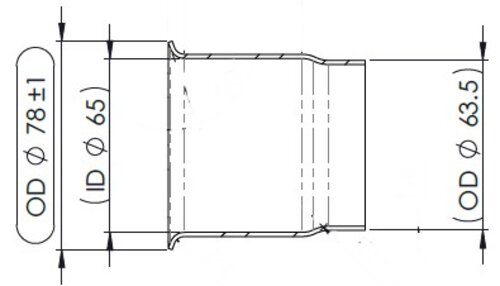 Exhaust Pipe for Freightliner