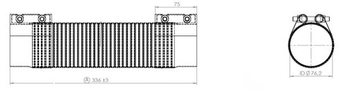 Exhaust Flex, D2S+ for Mercedes