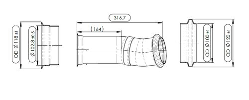 Exhaust Pipe for Mack