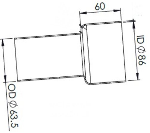 Exhaust Pipe for Freightliner