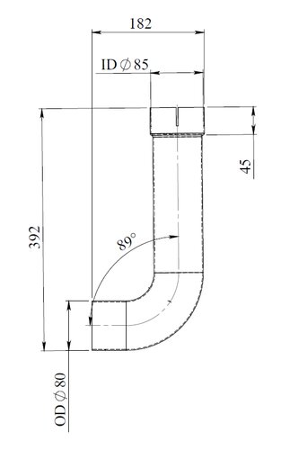 TUBE AVANT-MAN-81.15204.0573