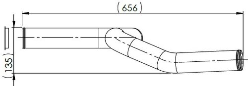 Water Coolant Pipe for MAN