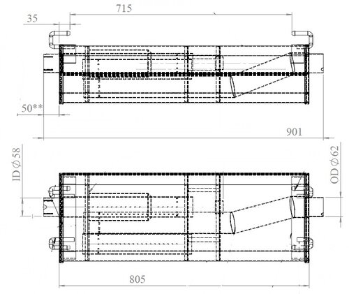 Silencer for Iveco