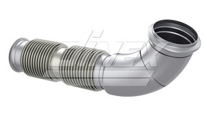 Exhaust Pipe w. Bellow for Iveco