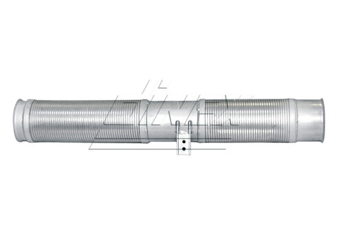 Exhaust Flex, D2S for Scania, E-line