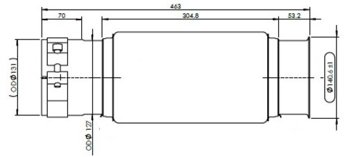 Exhaust Bellow for Freightliner