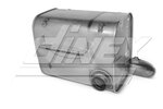 Silencer w. SCR for Iveco