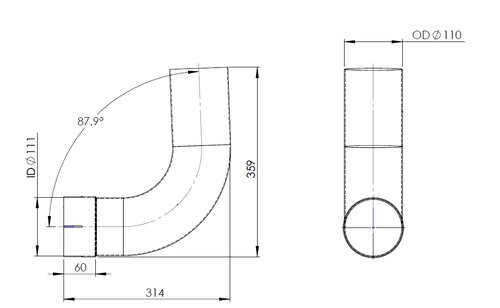 TUBE AVANT-MAN-81.15204.0683