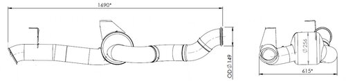 Silencer for DAF