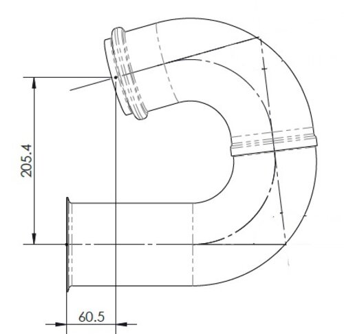 Exhaust Pipe for Peterbilt