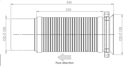 Pipe for Iveco