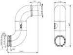 Insulated Exhaust Pipe for Volvo