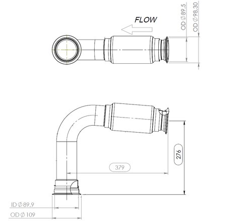 Pipe for DAF