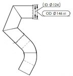 Exhaust Pipe for Peterbilt