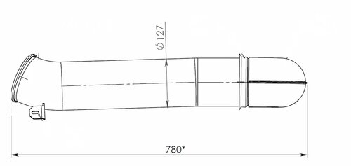 Pipe for DAF