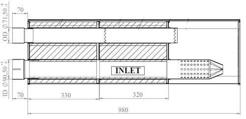 Silencer for Mercedes