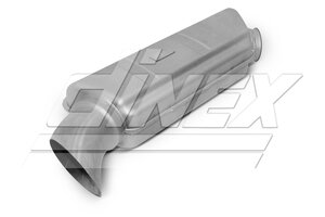 End silencer for Scania