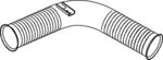 Pipe w. flex for Scania