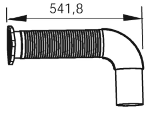 Pipe for Mercedes