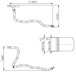 Water Coolant Pipe for DAF