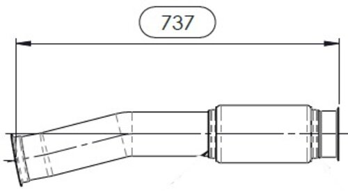 Exhaust Bellow for Freightliner