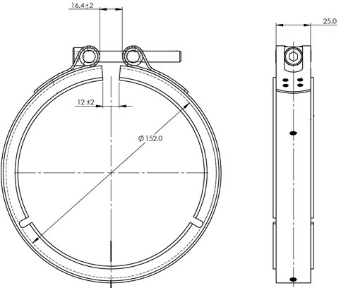 Veefit Clamp for Volvo