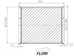 SIC, Filter Module, Uncoated, dia. Int.=281 / L=347