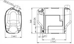 Silencer w. SCR for Iveco, E-line