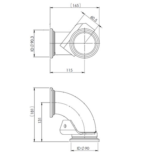 Pipe for DAF