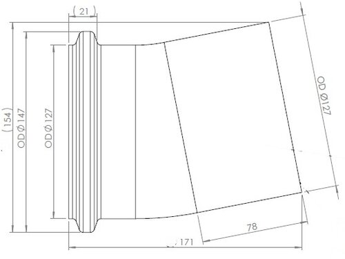 Exhaust Pipe for Volvo, E-line