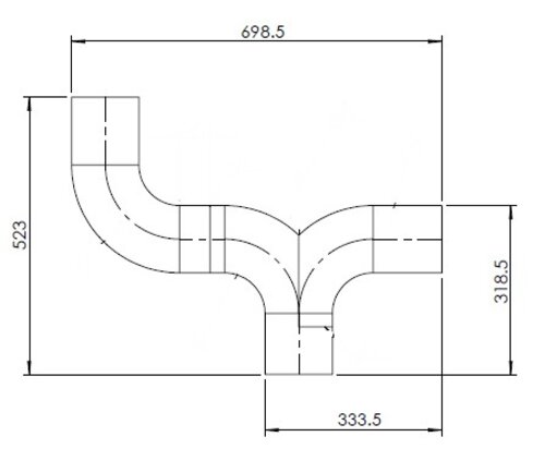 Exhaust Pipe for Peterbilt