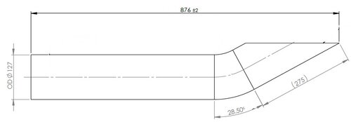 Exhaust Pipe for Volvo