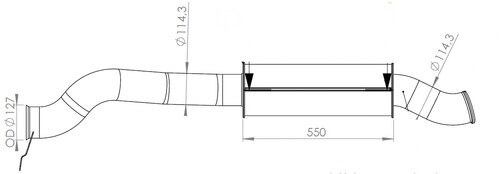 TUBE ARRIERE-SCANIA-1483281