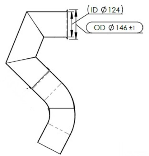 Exhaust Pipe for Peterbilt