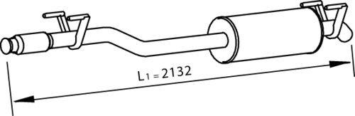 Silencer for Volkswagen