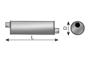 Silencer for Mercedes