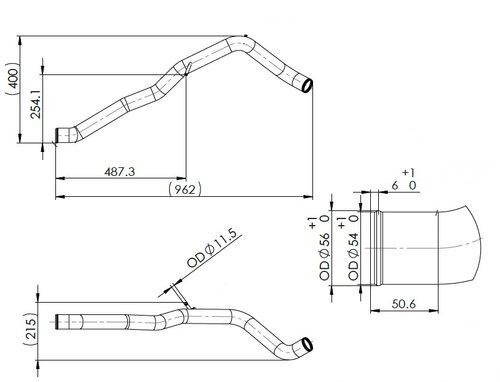 Water Coolant Pipe for Renault