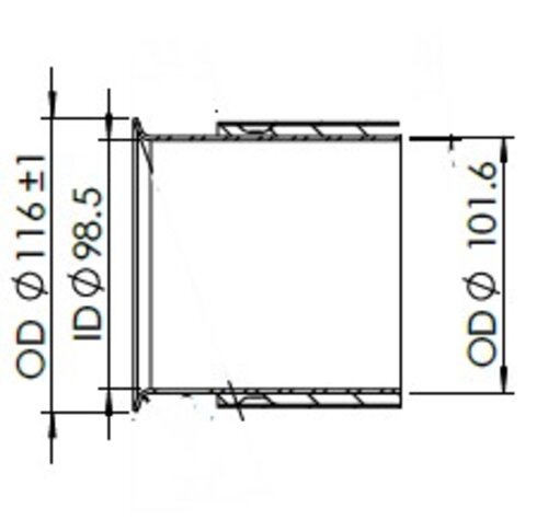 Exhaust Bellow for International