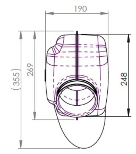 End silencer for Scania