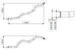 Water Coolant Pipe for DAF