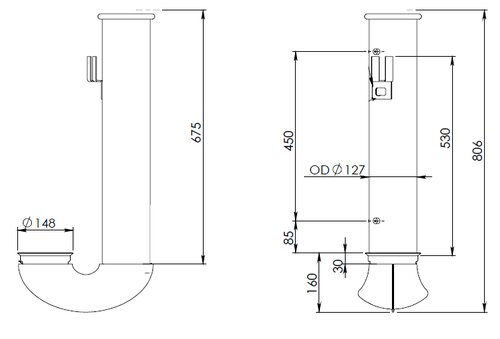 Pipe for DAF