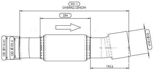 Exhaust Bellow for International